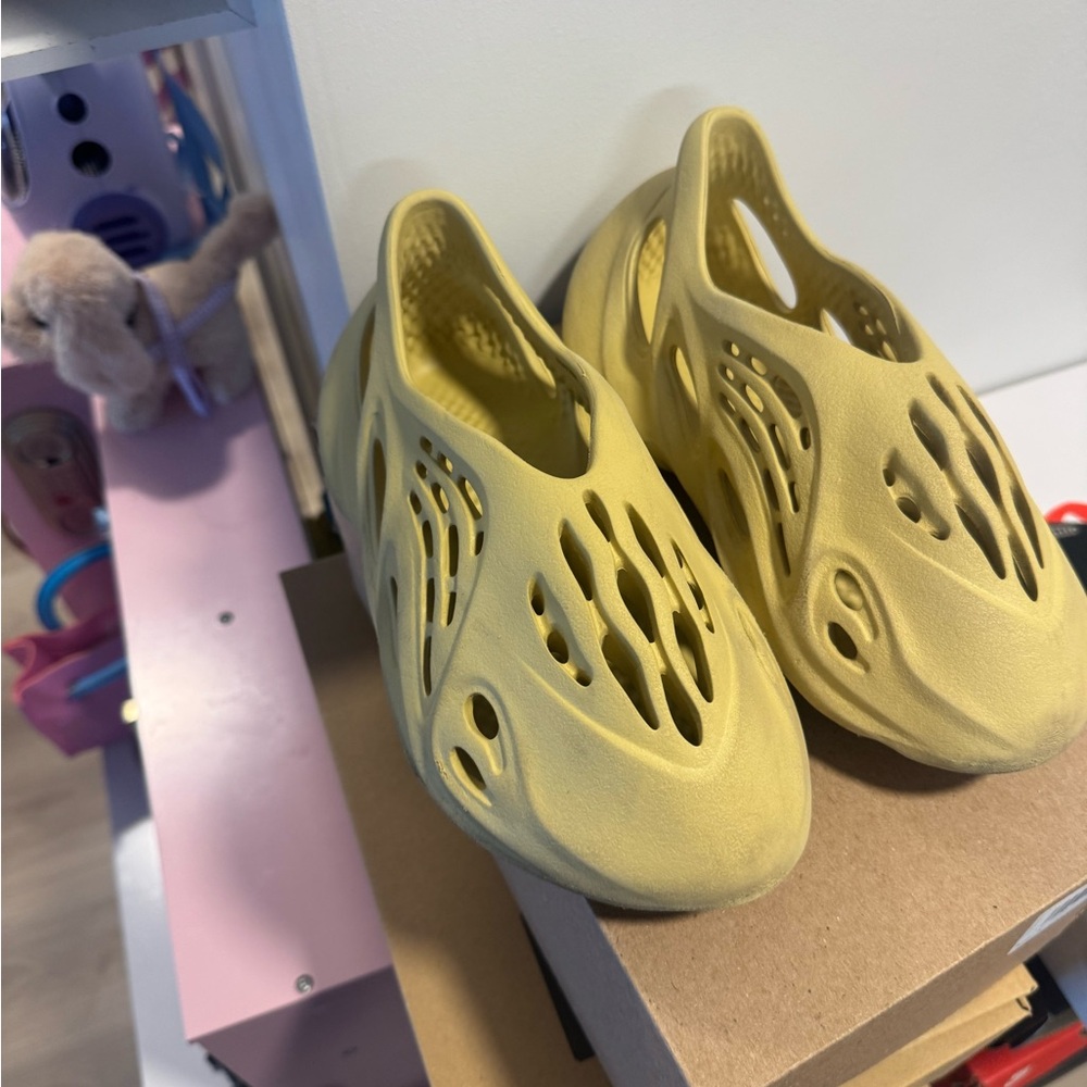Yeezy Yellow Sculptural Sneakers